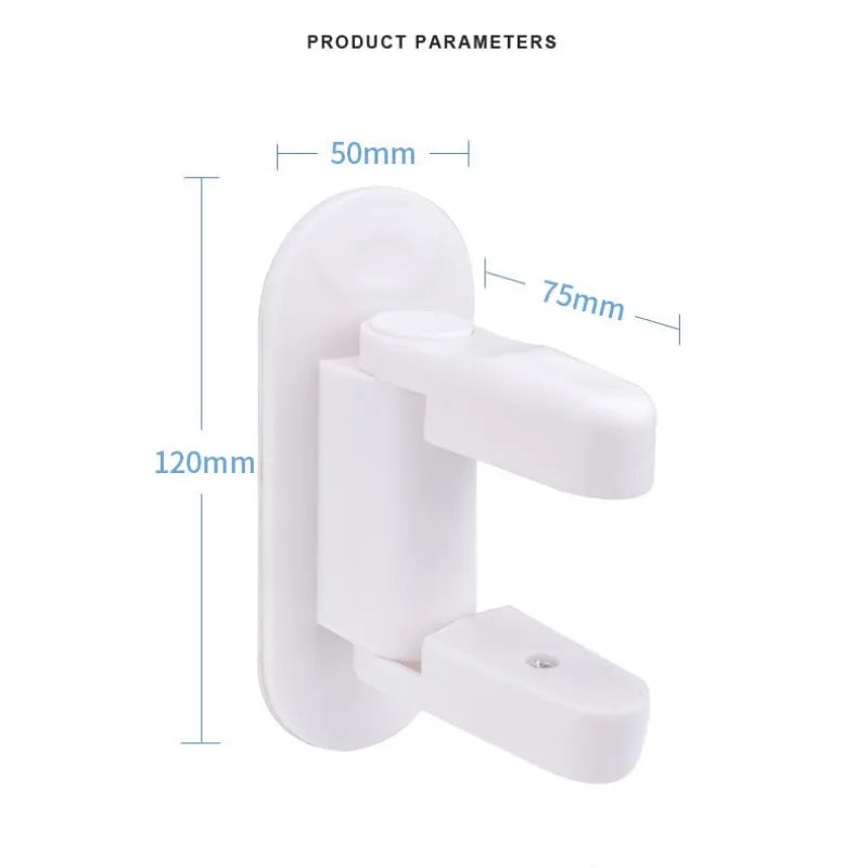 Universal Door Lever Lock Child Baby Safety Lock Rotation Proof Professional Door Adhesive Security Latch Multi-functional