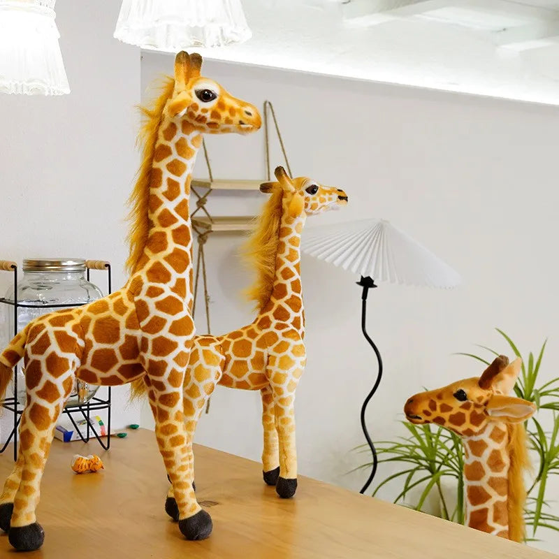 New 1pc Giant size 50CM Giraffe Plush Toys Cute Stuffed Animal Soft Giraffe Doll Birthday Gift Kids Toy