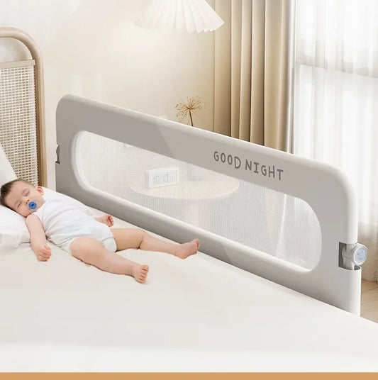 IMBABY Bed Guardrail Anti-Fall Baby Safety Bed Barrier Pink Bed Safety Rails Adjustable Crib Bumpers Protection Beds Fence