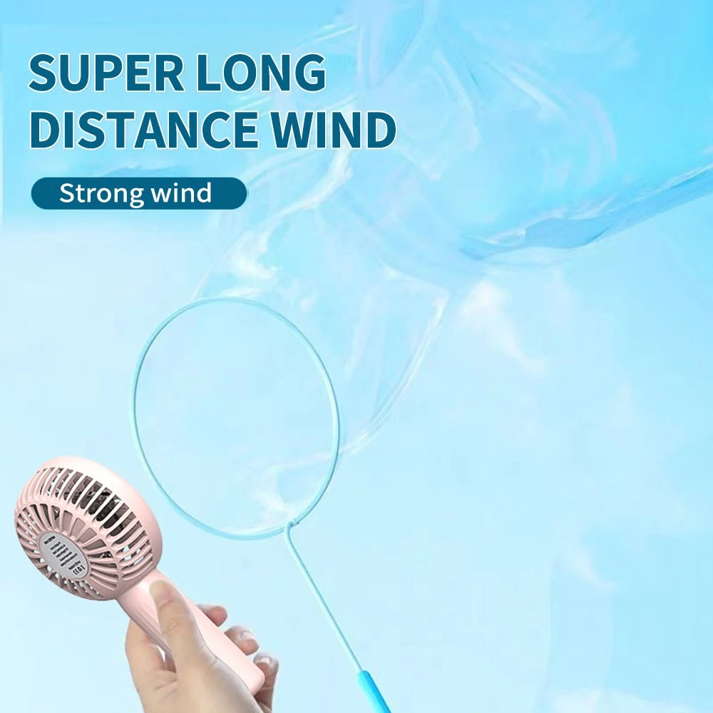 1200mAh Mini Portable FansHandheld USB Rechargeable