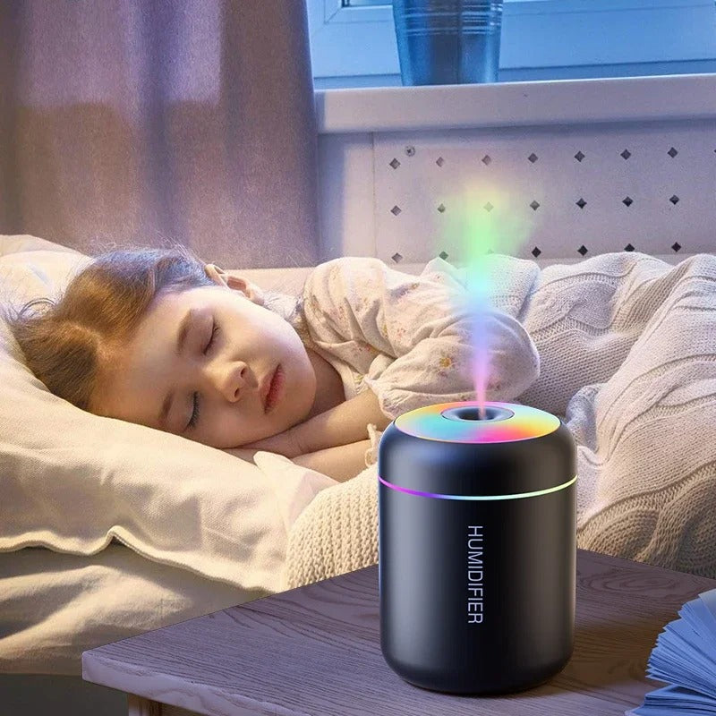 Mini Air Humidifier USB Electric 180ML Aroma Diffuser Essential air Purifier