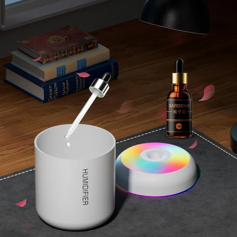 Mini Air Humidifier USB Electric 180ML Aroma Diffuser Essential air Purifier